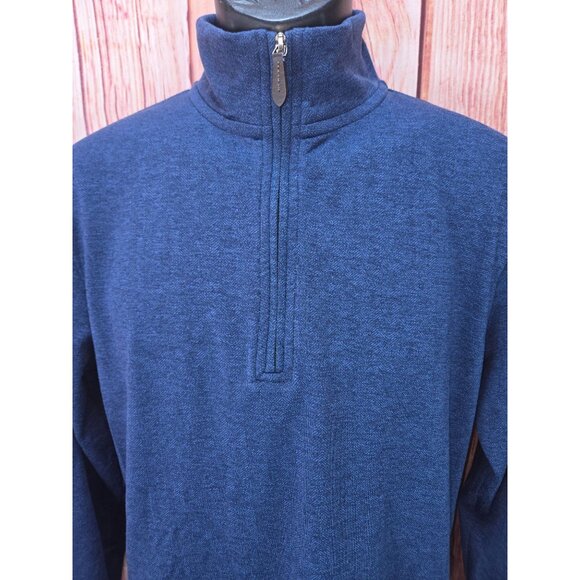 Vineyard Vines Mens 1/4 Zip Blue Pullover Sweater XS - Picture 2 of 7